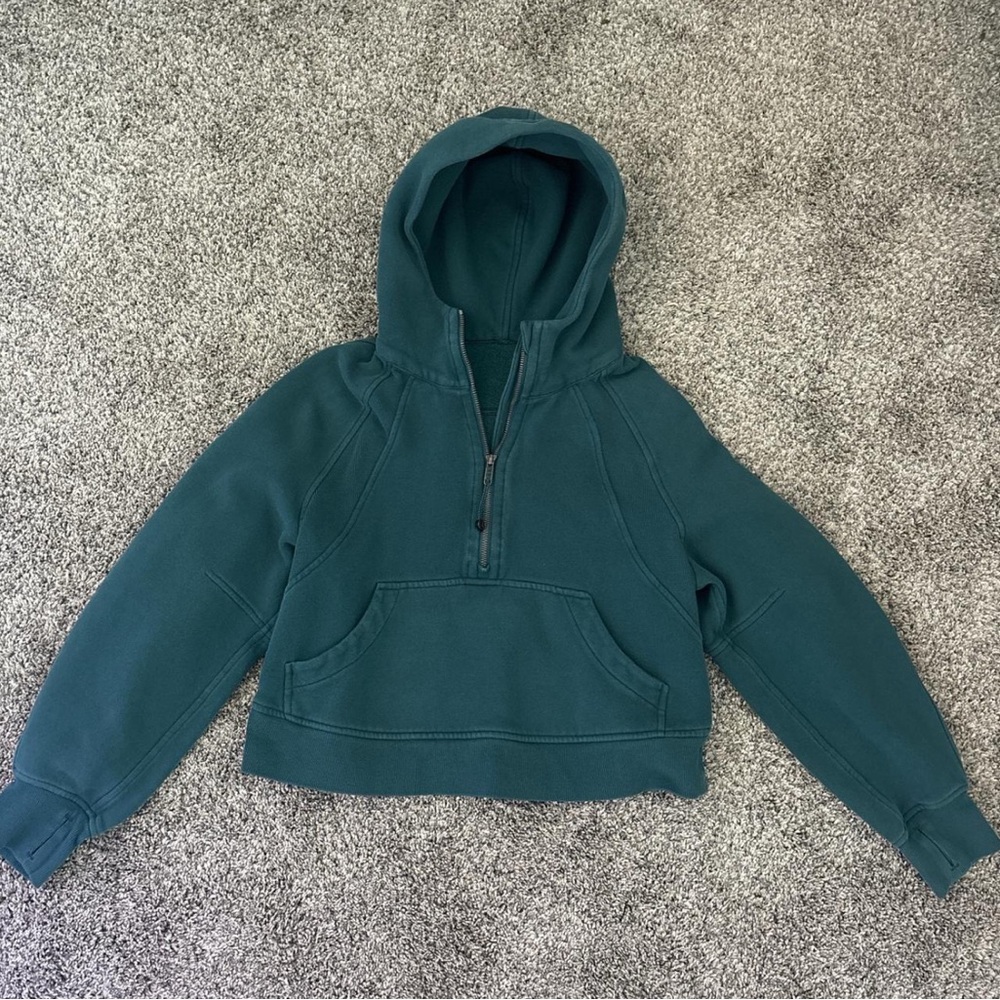 lululemon athletica Deep Green Hoodie